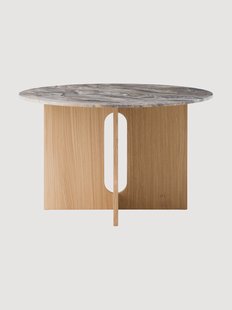 Ronde marmeren eettafel Androgyne
