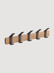 Houten wandkapstok Rin