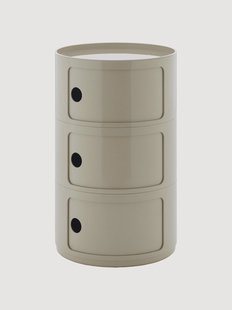 Design container Componibili, 3 modules, H 70 cm