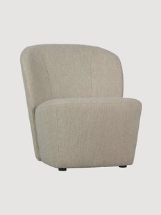 Boucl&eacute; loungefauteuil Lofty