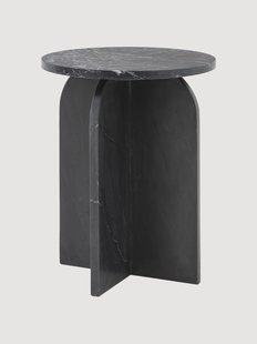 Ronde marmeren bijzettafel Amalfi