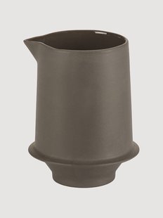 Handgemaakte porseleinen melkkan Dune, 240 ml