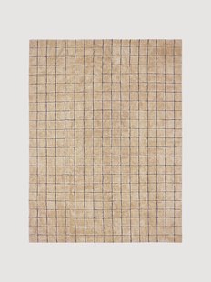 Wasbaar handgetuft wollen vloerkleed Mosaic