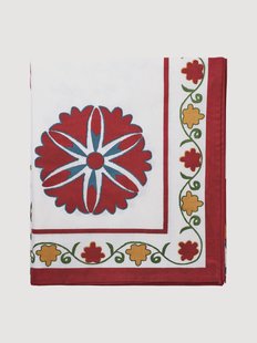 Handgemaakte katoenen tafelkleed Suzani, in verschillende formaten