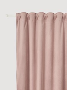 Fluwelen dim-out gordijn Rush, B 270 cm