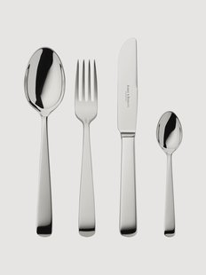 Handgemaakte hoogglans bestekset Alta, in verschillende setgroottes