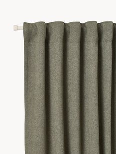 Ondoorzichtige multi-band gordijnen Joan, 2-delig, in verschillende formaten