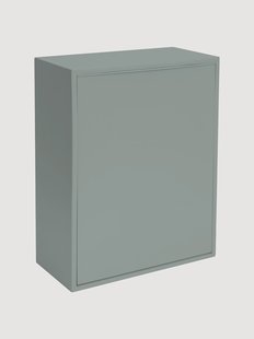 Recyclingbox Iron Blue om op te hangen