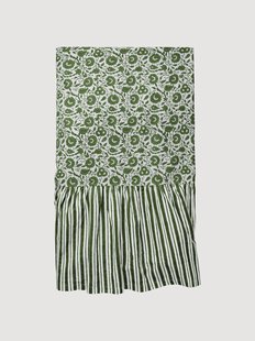 Handgemaakte katoenen tafelkleed Damson