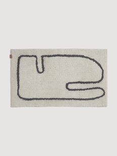 Wasbaar badmat Lay van biokatoen