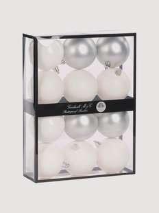 Kerstballen Glim, 12-delig