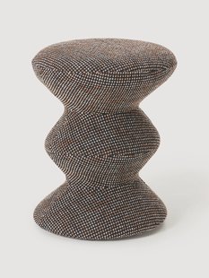 Ronde bijzettafel Zig Zag