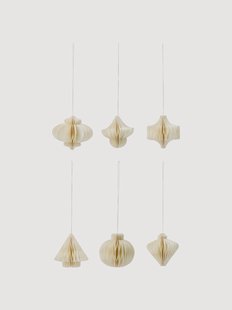 Kersthangers Comb, 6-delig