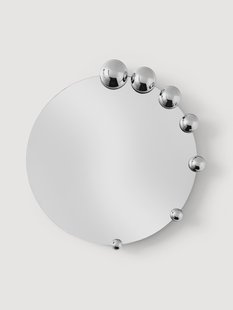 Kleine ronde wandspiegel Polaris