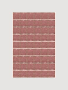 Handgeweven wollen vloerkleed Swedish Homage