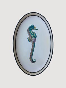 Handbeschilderd decoratief dienblad Fauna