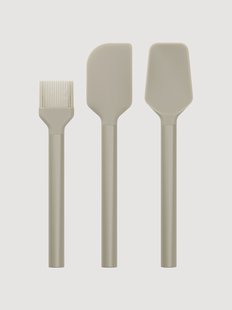 Bakspatels en kwast Emma, 3-delig