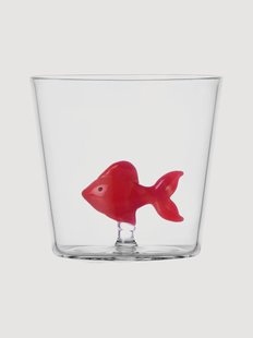 Handgemaakte tumbler Red Fish