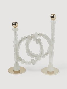 Handgemaakte kandelaar Beads