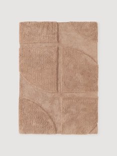 Pluizig hoog-laag vloerkleed Jade