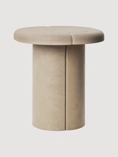 Ronde bijzettafel Alder