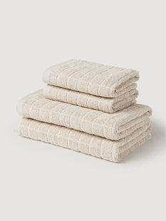 Handdoekenset Edita van katoen-linnen, in verschillende maten