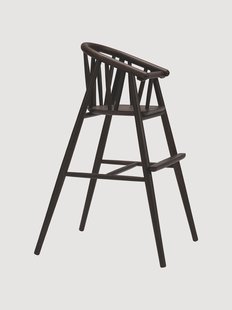 Handgemaakte kinderstoel Saga van eikenhout