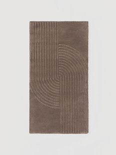 Handgetuft wollen hoog-laag vloerkleed Mason