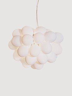 Mondgeblazen hanglamp Gross