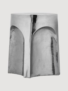 Ronde bijzettafel Riga, handgemaakt