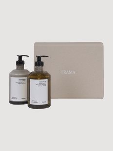 Cadeauset Herbarium (oranje, jeneverbes, roos &amp; ho hout), 2-delig