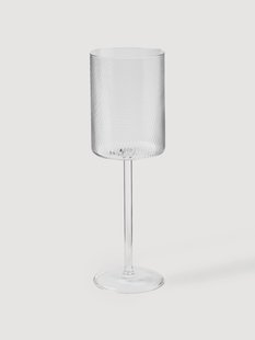 Mondgeblazen witte wijnglazen Limon, 4-delig