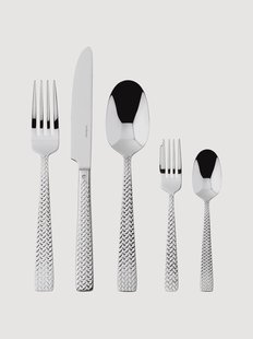 Bestekset Cortina van edelstaal, 6 personen, 30-delig