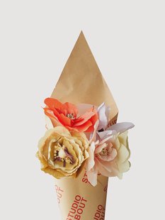 Handgemaakt kunstbloemboeket Spring