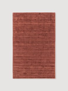 Handgeweven viscose vloerkleed Jane