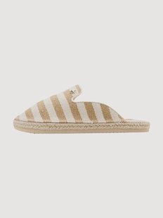 Katoenen dames espadrilles Slip-In
