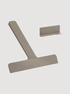 Douchewisser Ume van silicone met wandhouder