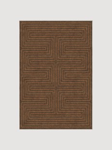 Wasbaar chenille vloerkleed Labyrinth van Jonathan Adler