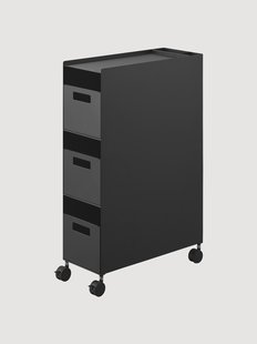 Opbergkast Tower met wieltjes