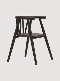 Handgemaakte kinderstoel Storm van eikenhout