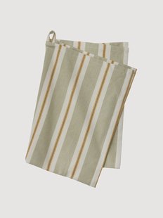 Handgemaakt theedoek Palermo met strepen