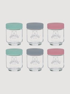 Glazen voorraadpottenset Kilner Kids, 24-delig