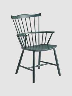 Handgemaakte eetstoel J52B van beukenhout