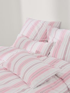 Katoenen perkal dekbedovertrek Hildy