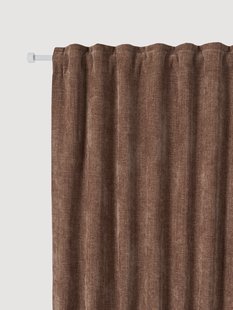 Dim-out gordijnen Lasha, 2-delig, B 135 cm