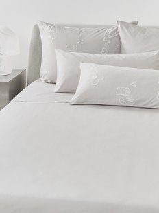 Westwing Crosby Studios, katoenen laken Jouy