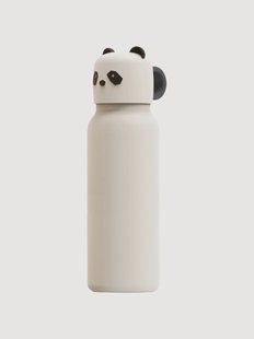 Kindersportfles Falk met pandadeksel