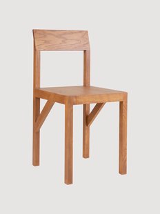 Eetkamerstoel Bracket van essenhout