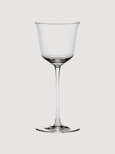 Mondgeblazen rode wijnglazen Grace, 4-delig