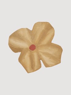 Handgemaakte wandhaak Poesie